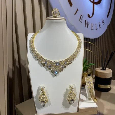 V shape Exotic Jewelry  Set