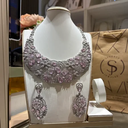 The Bold Pink Jewelry Set