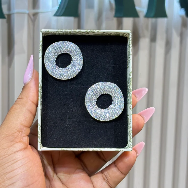 Silver Stud Earring