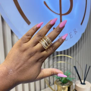 Bold Ring in Gold