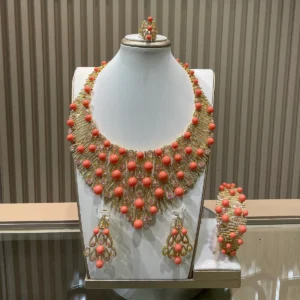 Exotic Statement Set Coral
