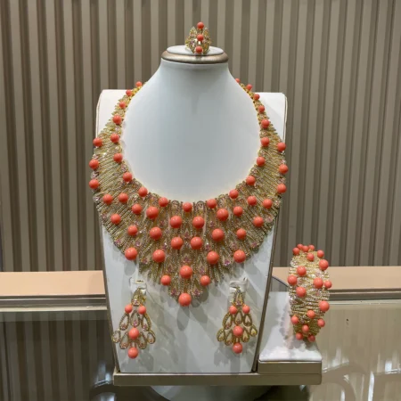 Exotic Statement Set Coral