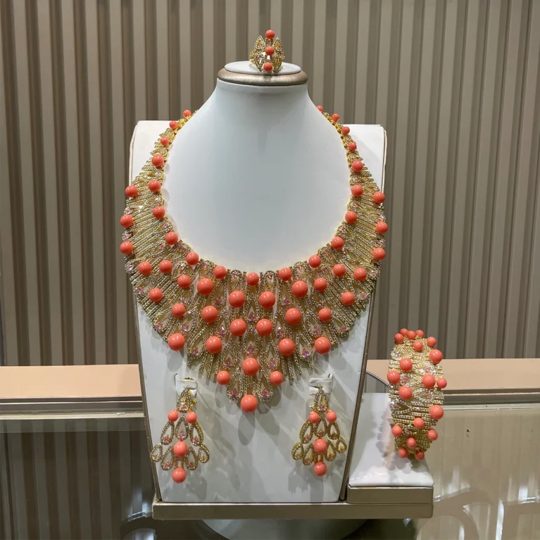 Exotic Statement Set Coral