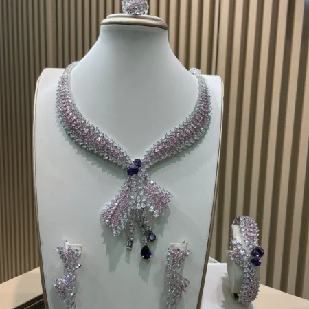 Purple Jewelry Set