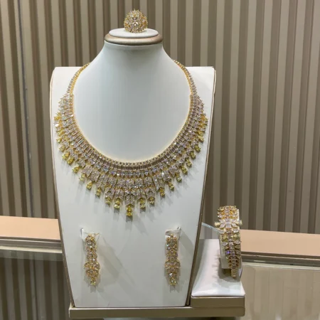 Citrine Zirconia Set