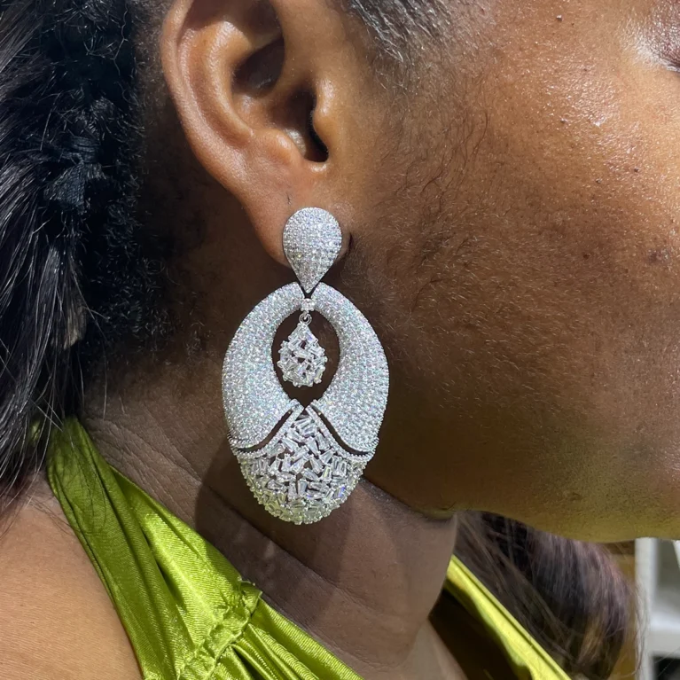 Silver Dangling Earring