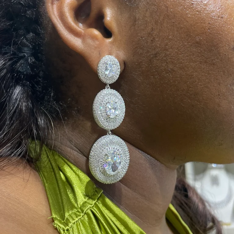 Silver Dangling Earring