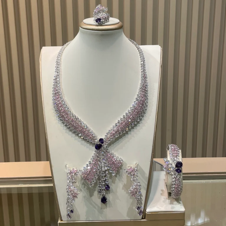 Purple Jewelry Set