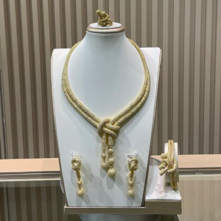 Gold Jewelry Set