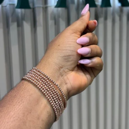Ball Bracelets Small Size RoseGold