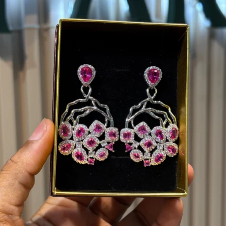 Dangling Pink Earring