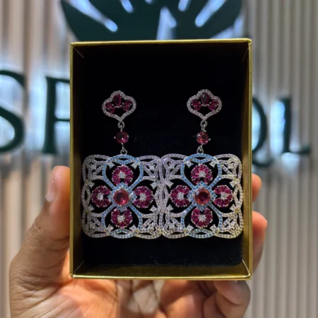 Candy Square Earring
