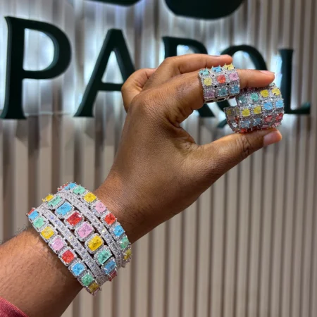 Bangle Set Silver Candy