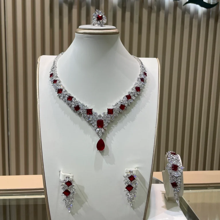 Lady Set In RED